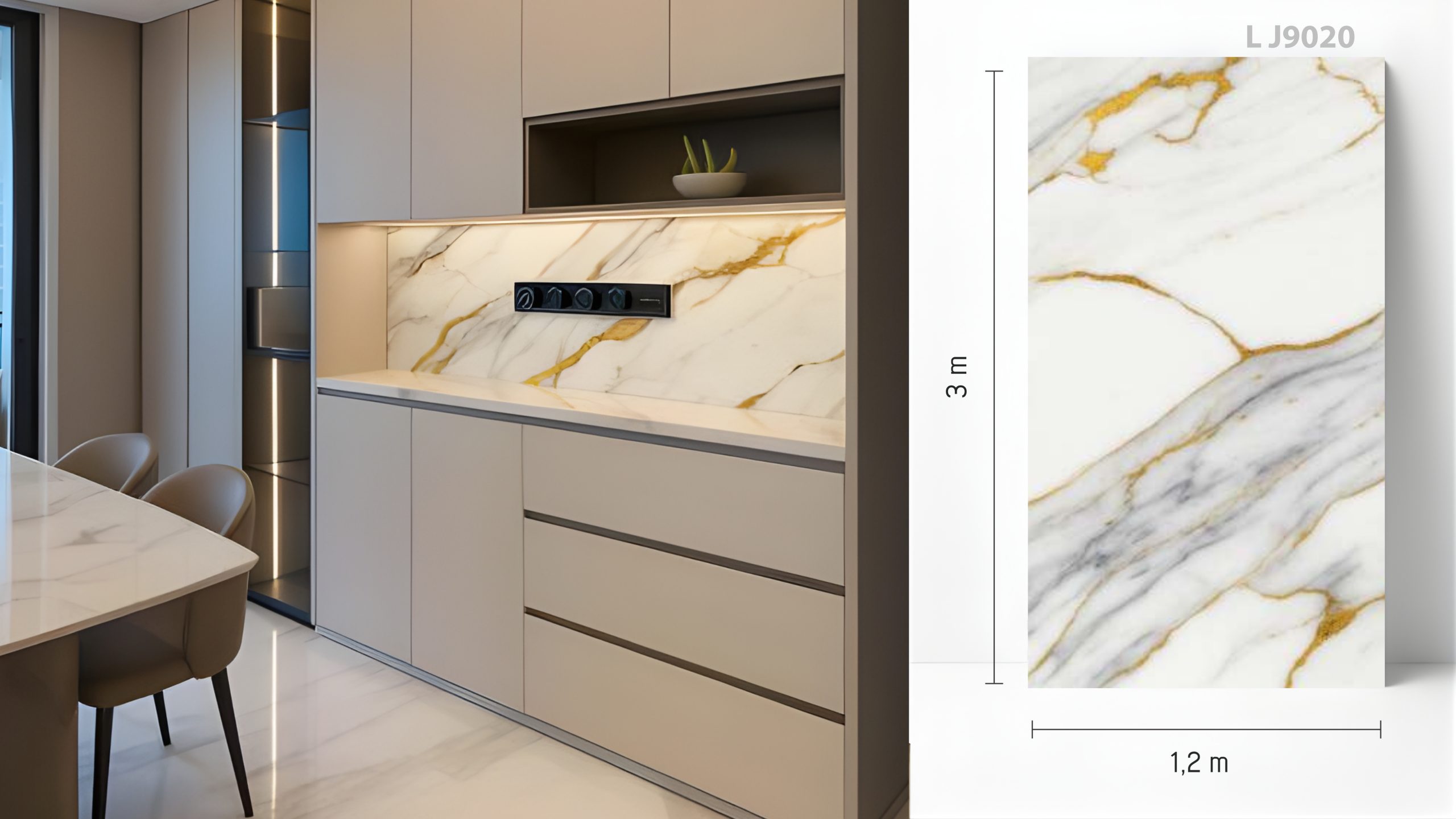 Autocolant decorativ de perete, LJ9020