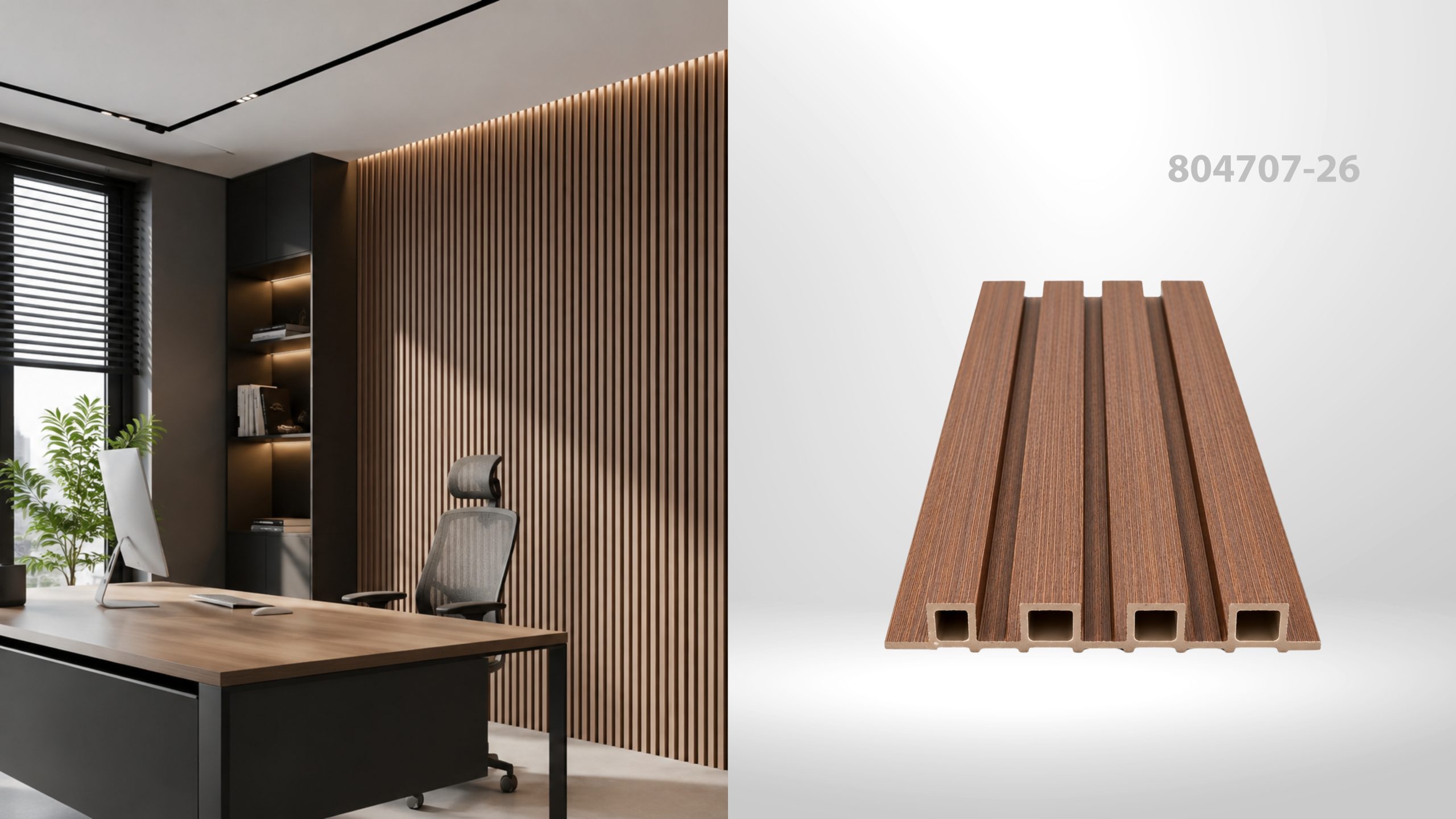 Riflaj de interior 804707-26, 2900 x 160 x 22 mm