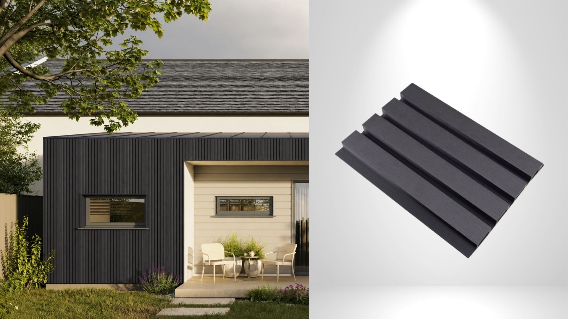 Riflaj decorativ, de exterior