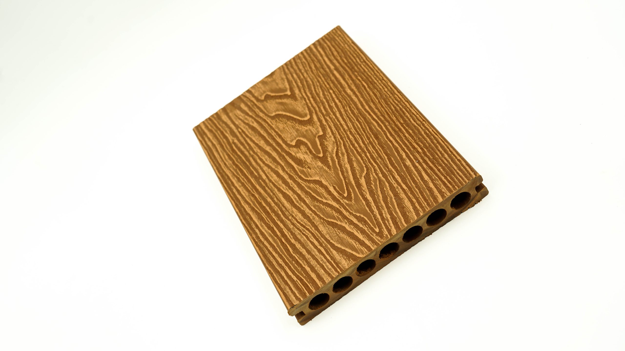 Decking WPC pentru exterior teak, 2900 x 148 x 23 mm - imagine 4